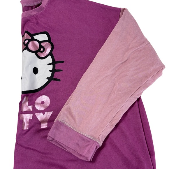 Hello Kitty Pink and Purple Pajama Set - Picture 4 of 7
